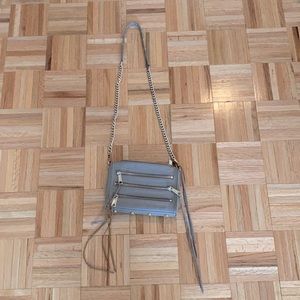 Rebecca Minkoff Pewter Crossbody